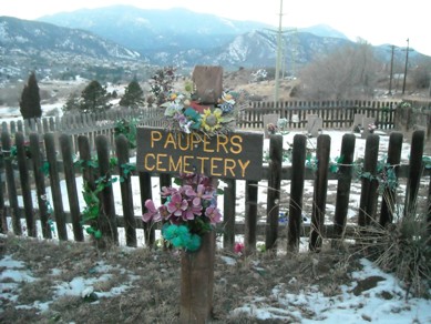Pauper Cemetery, El Paso County